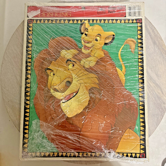 Disney Other - Disney Lion King Simba & Mufasa Jumbo Tray Puzzle